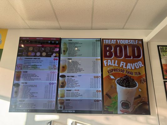Menu photo 5 Kung Fu Tea  El Cajon, CA