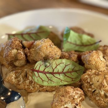 Agora Tysons - Fried cauliflower - Mediterranean Near Me - Tysons, Virginia