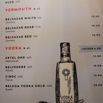 Zermama Bistro - Drink menu - Restaurants Near Me - Zermatt, VS