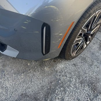 South Beach Auto Spa - Before and after scratch removed - Car Wash Near Me - Miami Beach, Florida