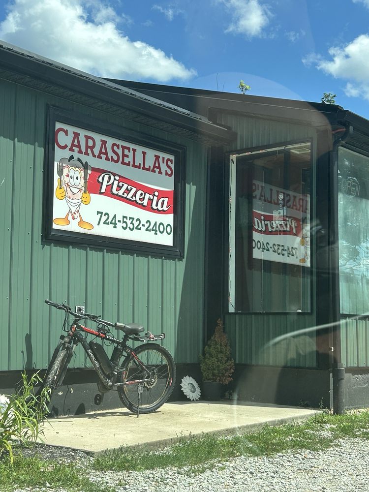 Food from Carasella's Pizzeria