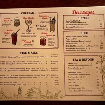 Rasarumah - Drink menu (Dec 2025) - Pan Asian Near Me - Los Angeles, California Rasarumah - Drink menu (Dec 2025) - Pan Asian Near Me - Los Angeles, California