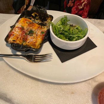 The Keep - Short Rib manicotti with simple salad - Bars Near Me - Columbus, Ohio