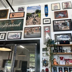 New Tradition Co - Wall next to the front register/ espresso bar!