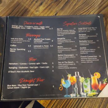 The Monster Crab - Drink menu - Cajun/Creole Near Me - Bayside, New York
