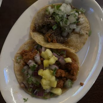 Adelitas Cocina Y Cantina - carne asada tacos and al pastor tacos (loved the carne asada so much that I got 3 of them). - Mexican Near Me - Denver, Colorado Adelitas Cocina Y Cantina - carne asada tacos and al pastor tacos (loved the carne asada so much that I got 3 of them). - Mexican Near Me - Denver, Colorado