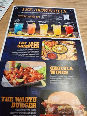 Menu photo 5 BoomerJack's Grill Katy, TX