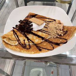 S'mores crepe S'mores crepe