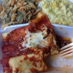 Mid City Market - Beef Stroganoff, cream corn, green bean casserole ($8.00)