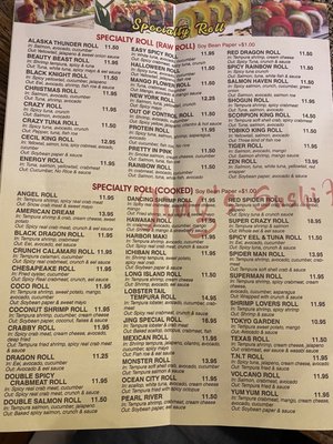 Menu photo 4 Jing’s Sushi House Burlington, NJ
