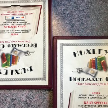 Huxley's Bookmark Cafe - ready to dive into the menu - American Near Me - Meriden, Connecticut Huxley's Bookmark Cafe - ready to dive into the menu - American Near Me - Meriden, Connecticut