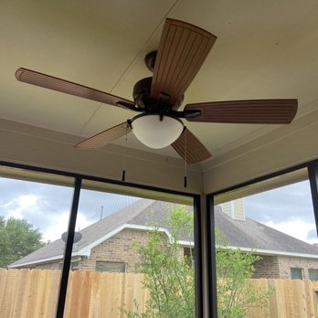 Beekman Electric - New ceiling fan - Electricians Near Me - Katy, Texas Beekman Electric - New ceiling fan - Electricians Near Me - Katy, Texas