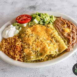 Pollo Picosito - Enchiladas Verdes