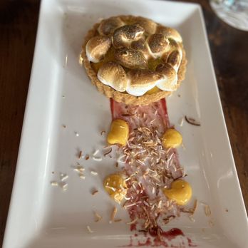 Brimstone Bar - Fruit tart.  It should have been called a mixed fruit meringue. - New American Near Me - Bakersfield, California
