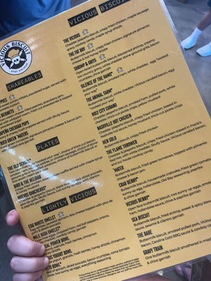 Menu photo 2 Vicious Biscuit Wilmington, NC Menu photo 2 Vicious Biscuit Wilmington, NC