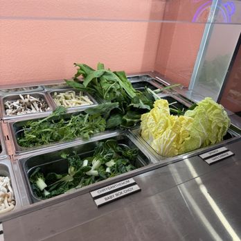 Thai Hot Pot - Veggies - Thai Near Me - Gardena, California