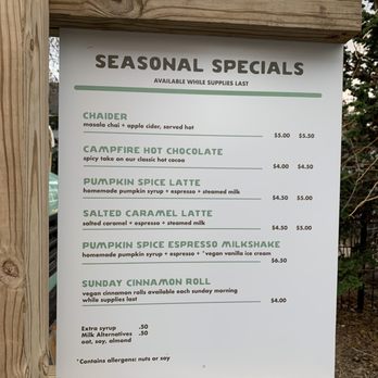 Outside Coffee Co - Seasonal menu - Coffee & Tea Near Me - Grand Rapids, Michigan Outside Coffee Co - Seasonal menu - Coffee & Tea Near Me - Grand Rapids, Michigan