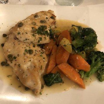 Pranzi - Chicken Piccata and vegetables - Italian Near Me - San Carlos, California Pranzi - Chicken Piccata and vegetables - Italian Near Me - San Carlos, California
