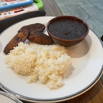 Marabu Restaurant - Rice, black verbs, plantains - Cuban Near Me - Miami, Florida Marabu Restaurant - Rice, black verbs, plantains - Cuban Near Me - Miami, Florida