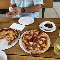 Happy Valley Filling Station - Cheese on L and Mr Piggy on R