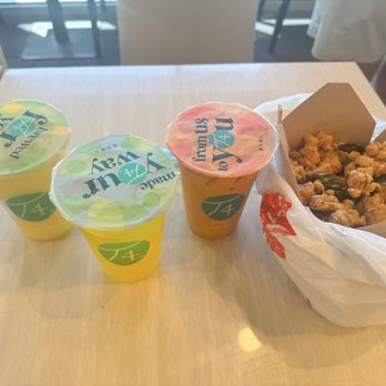 T4 and Poke - Basil Popcorn Chicken - Poke Near Me - Santa Rosa, California