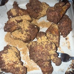 Spicy and sweet dry rub traditional wings Spicy and sweet dry rub traditional wings