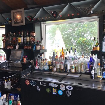 Coastal Kitchen - Inside bar looking out towards water / boats. - Seafood Near Me - Saint Simons Island, Georgia