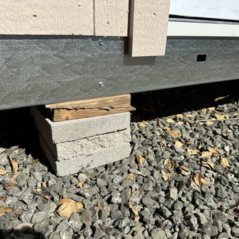 Tuff Shed Santa Rosa - Use of wood shims ? - Sheds & Outdoor Storage Near Me - Rohnert Park, California Tuff Shed Santa Rosa - Use of wood shims ? - Sheds & Outdoor Storage Near Me - Rohnert Park, California