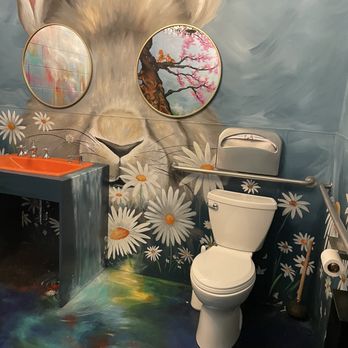 Offbeat Coffee - Bathroom. Beautiful! - Coffee & Tea Near Me - Salem, Oregon