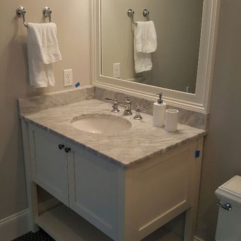 RCB Design + Build - Custom vanity built in our custom Cabinet shop. - General Contractors Near Me RCB Design + Build - Custom vanity built in our custom Cabinet shop. - General Contractors Near Me
