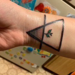 Endless Ink - Tattoo by Darilyn. Sibling element tattoo - Earth