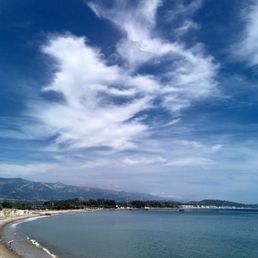 Goleta Beach Park viewed from UCSB