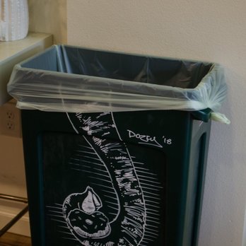 Raised Doughnuts and Cakes - artist Dozfy customized garbage can - Donuts Near Me - Seattle, Washington Raised Doughnuts and Cakes - artist Dozfy customized garbage can - Donuts Near Me - Seattle, Washington