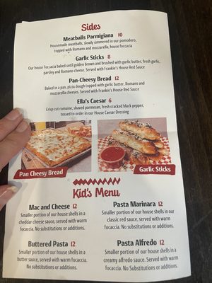 Menu photo 4 Frankie’s Pizza and Pasta Murray, UT Menu photo 4 Frankie’s Pizza and Pasta Murray, UT