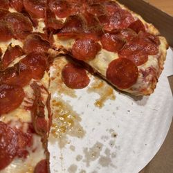 Milano's Pizza - Loaded pepperoni supreme good and cheesy