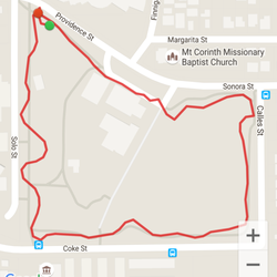 Finnigan Park - Walking trail - total distance 3/4 mile