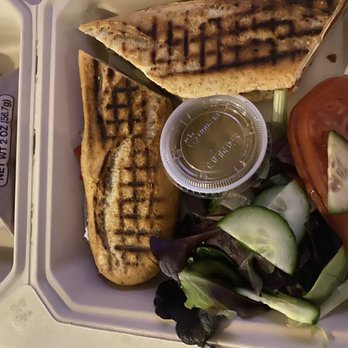 Paneterie - Mediterranean Chicken Panini - Breakfast & Brunch Near Me - West Palm Beach, Florida Paneterie - Mediterranean Chicken Panini - Breakfast & Brunch Near Me - West Palm Beach, Florida
