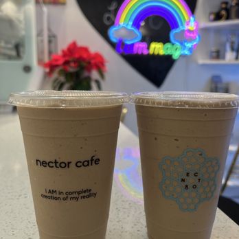 Nector Cafe - Power Potion Chocolate Smoothie - Cafes Near Me - Hilo, Hawaii
