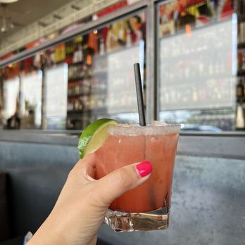 Tamayo - Strawberry Margarita - can't really taste the strawberry - Mexican Near Me - Denver, Colorado Tamayo - Strawberry Margarita - can't really taste the strawberry - Mexican Near Me - Denver, Colorado