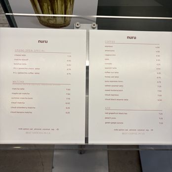Nuru Coffee - Coffee & Tea Near Me - Los Angeles, California
