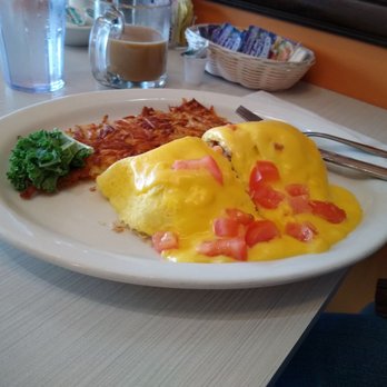 Flapjacks - Turkey benedict omelette. Delicious! - Breakfast & Brunch Near Me - Sacramento, California