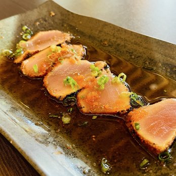 Mizu Sushi Ayce - Tuna Tataki. Is elegantly balanced ok to say nowadays? - Sushi Bars Near Me - Pleasant Hill, California Mizu Sushi Ayce - Tuna Tataki. Is elegantly balanced ok to say nowadays? - Sushi Bars Near Me - Pleasant Hill, California