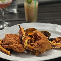 Rustic Root - Southern chicken and waffles