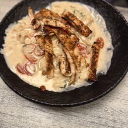 Blackened Chicken Alfredo Blackened Chicken Alfredo