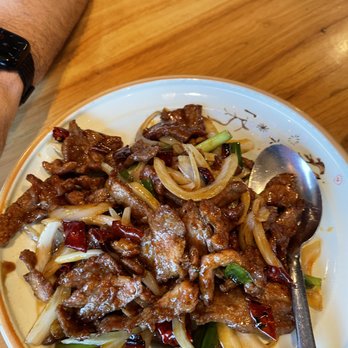 Hu's Cooking - Mongolian beef - Chinese Near Me - Houston, Texas Hu's Cooking - Mongolian beef - Chinese Near Me - Houston, Texas