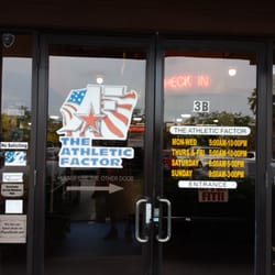 Athletic Factor Gym - Front door