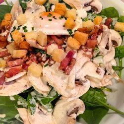 Le New-York - Salade aux épinards