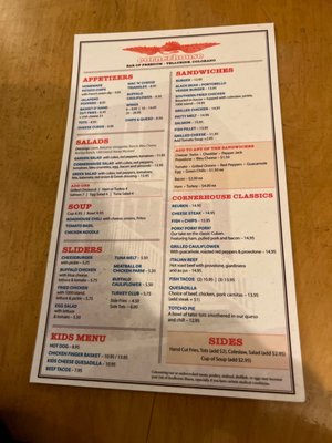 Menu photo 3 The Cornerhouse Grille Telluride, CO Menu photo 3 The Cornerhouse Grille Telluride, CO
