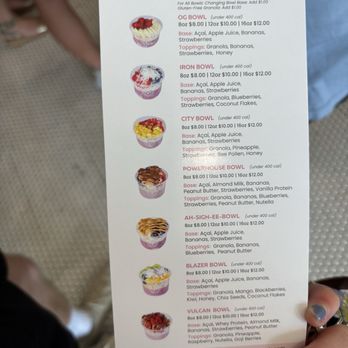 City Bowls - Menu - Acai Bowls Near Me - Homewood, Alabama