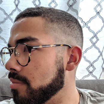 Steadfast Barber Shop - Tapered skin-tight fade. No beard work except some blending at the sideburns - Barbers Near Me - Richland, Washington Steadfast Barber Shop - Tapered skin-tight fade. No beard work except some blending at the sideburns - Barbers Near Me - Richland, Washington